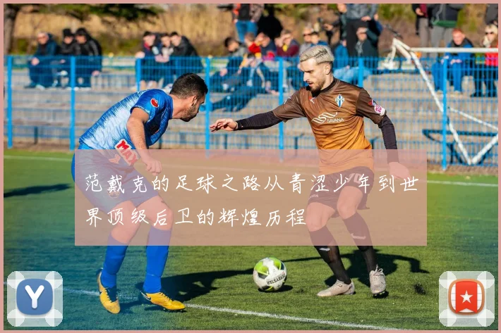 范戴克的足球之路从青涩少年到世界顶级后卫的辉煌历程
